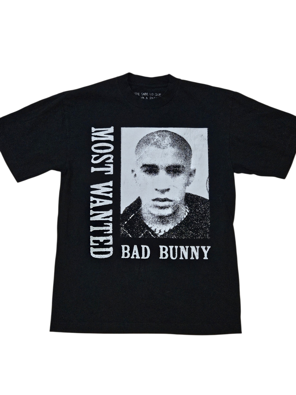 Bad Bunny 2024 Most Wanted Tour T-shirt Black Men’s Size Small Music Concert